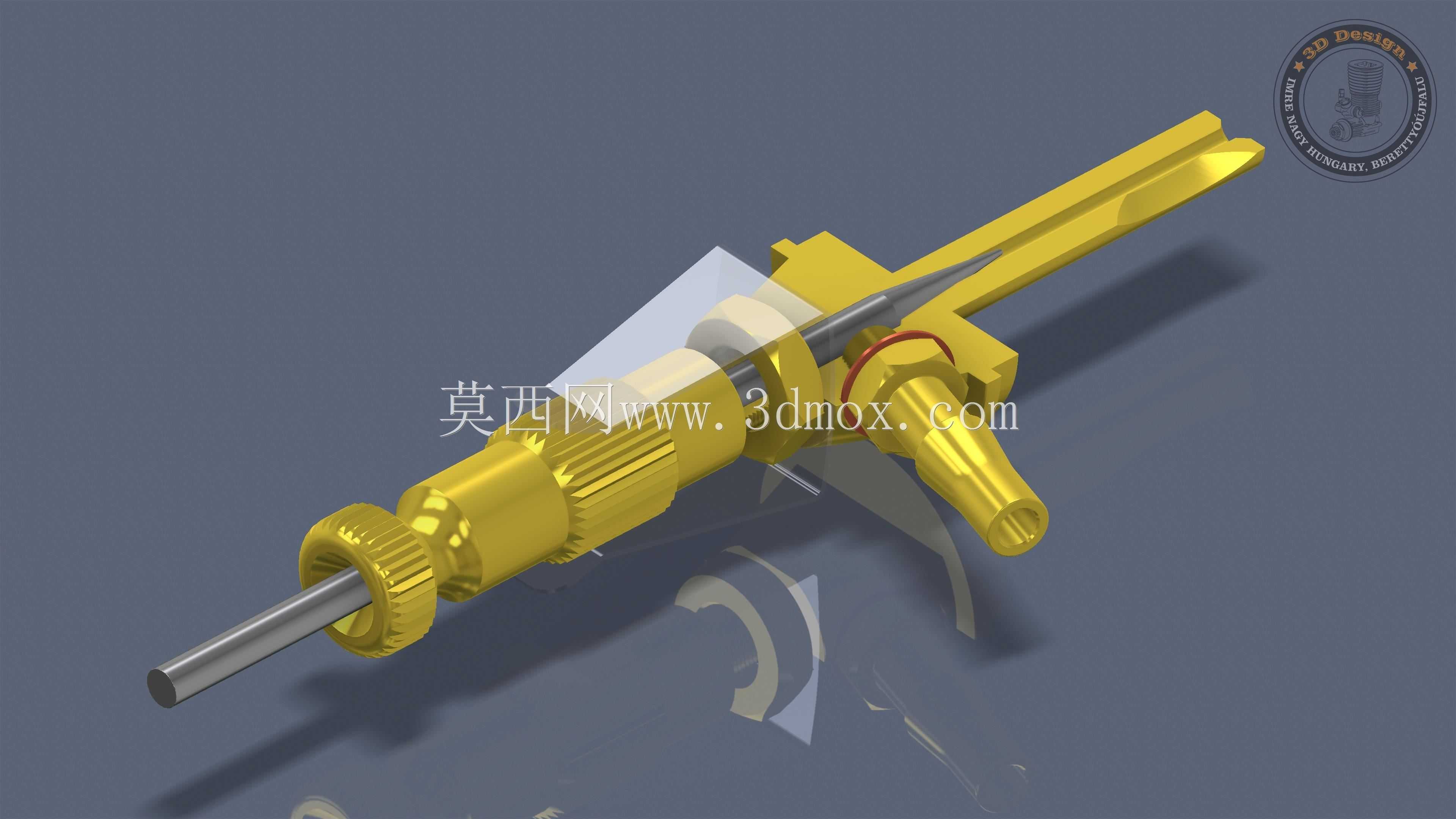 发动机化油器主喷嘴模型