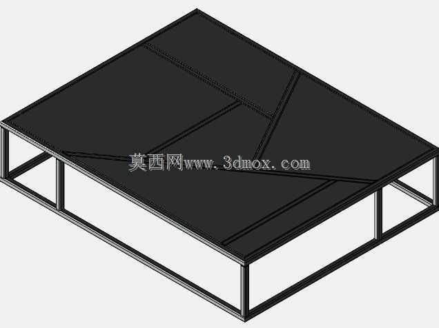 实木家具设计:现代木桌