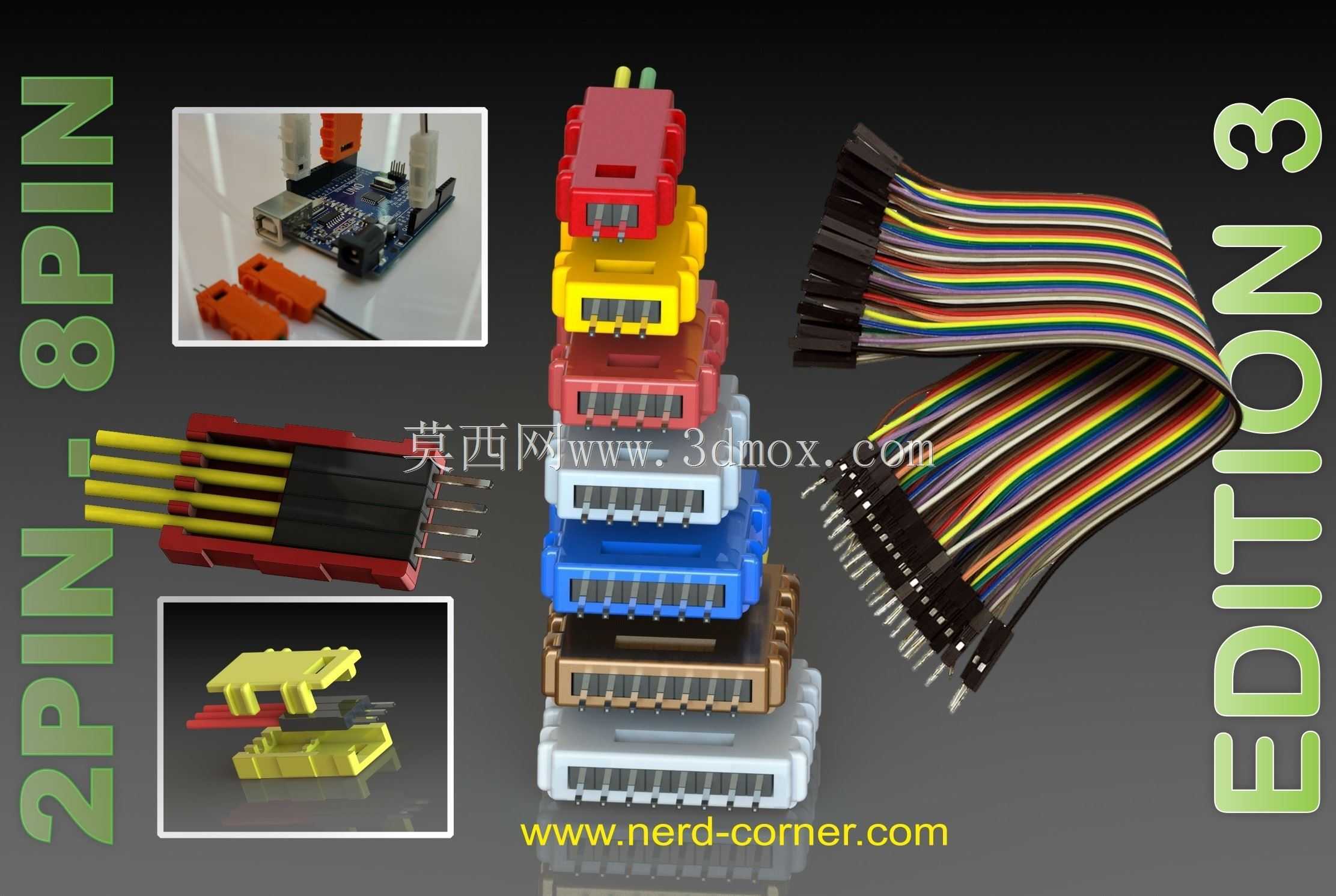 CONNECTORS Edition 2-8针杜邦/跳线