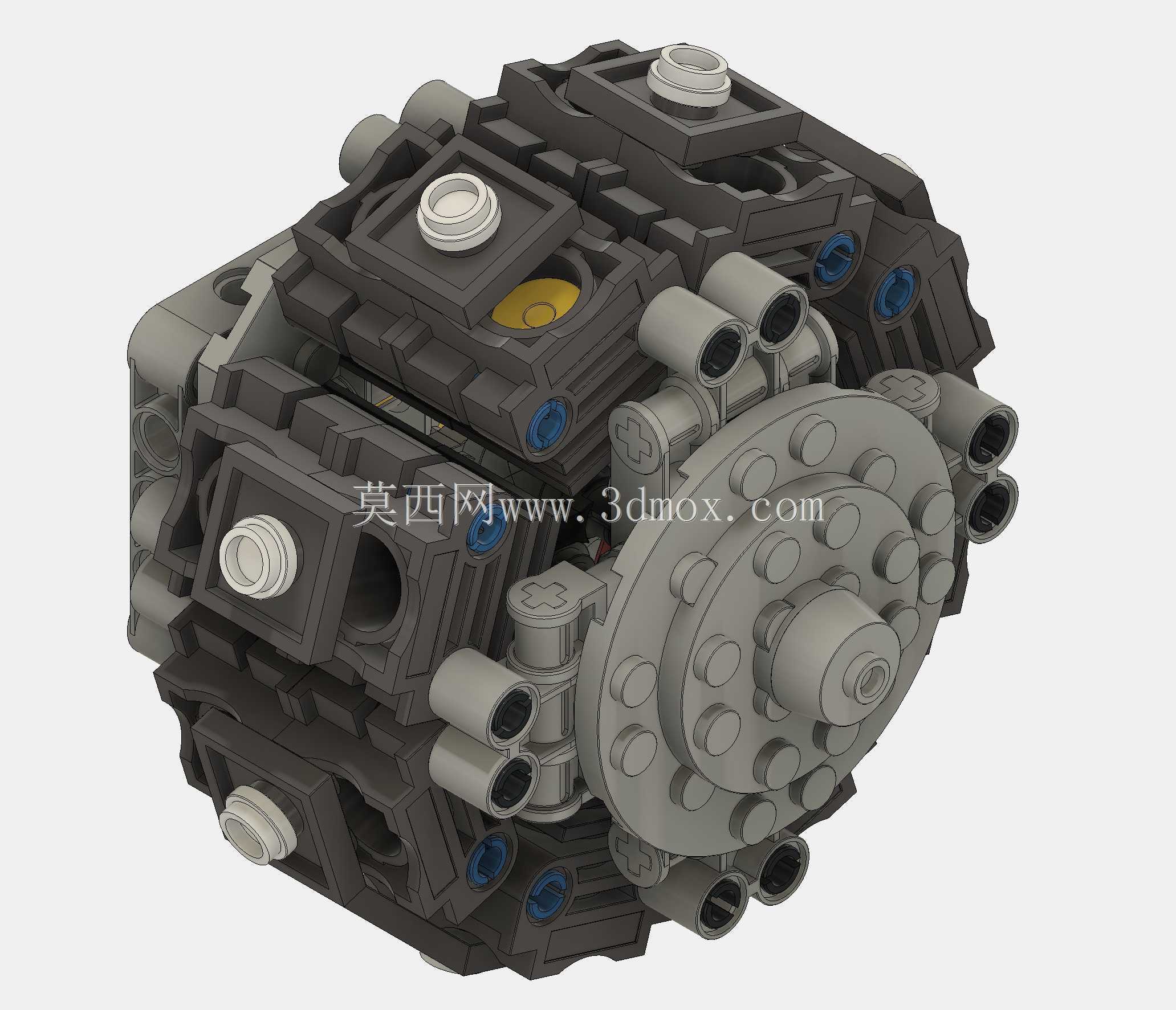 LEGO TECHNIC摩纳哥Trossi发动机