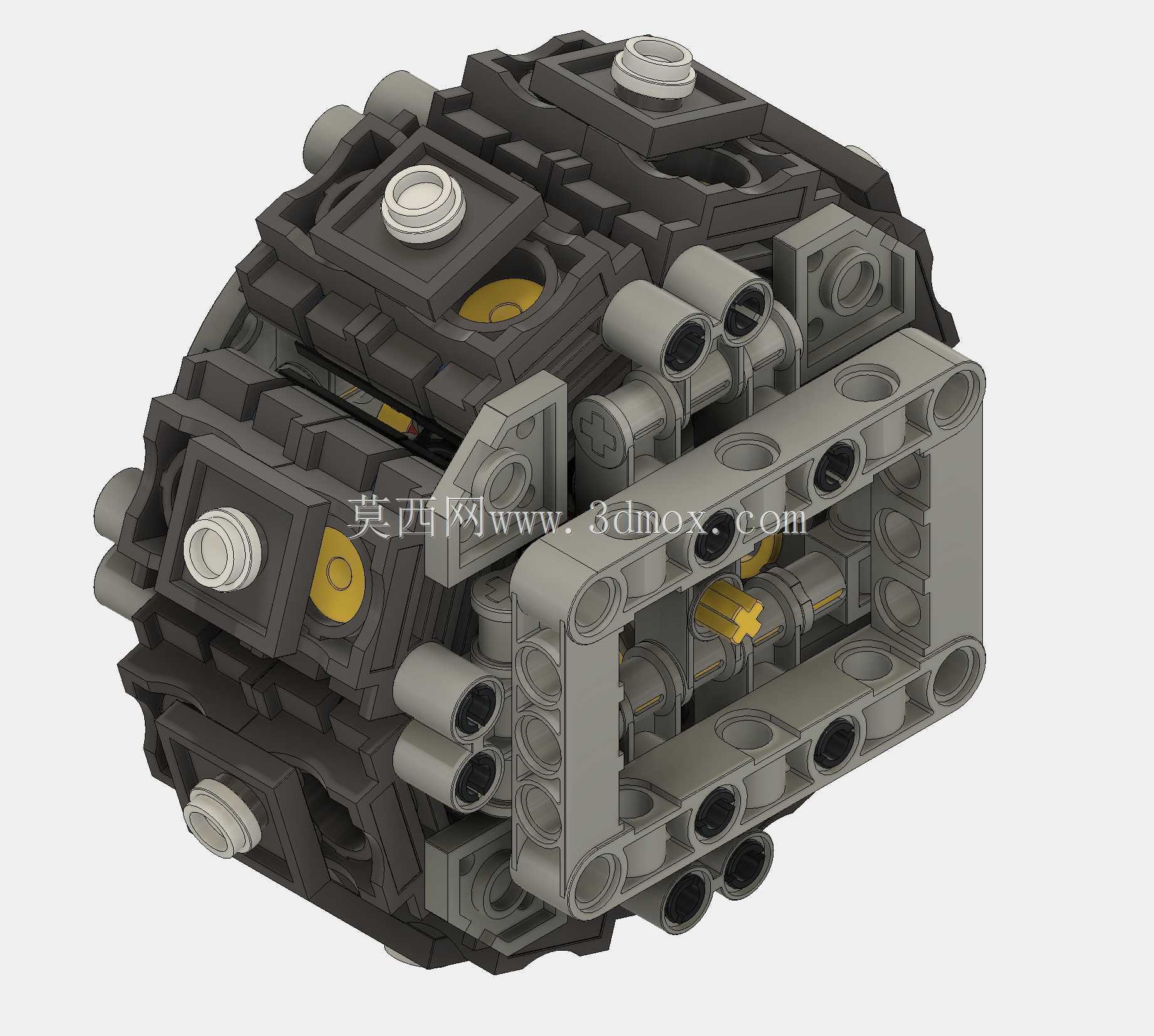 LEGO TECHNIC摩纳哥Trossi发动机