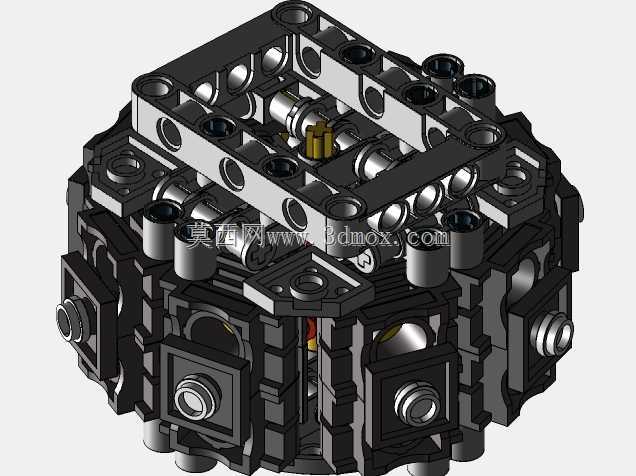 LEGO TECHNIC摩纳哥Trossi发动机