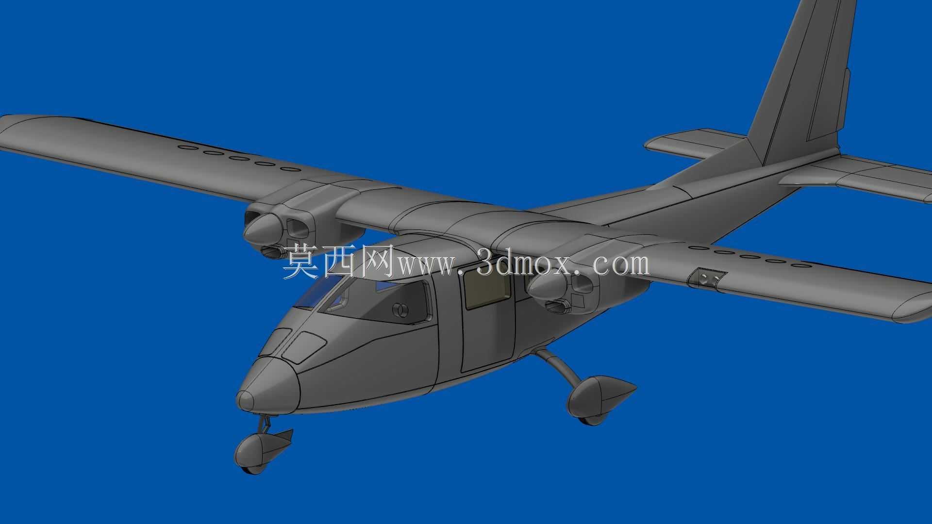 比例模型飞机Partenavia P.68 Victor