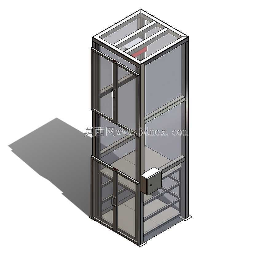 Elevador para material prima