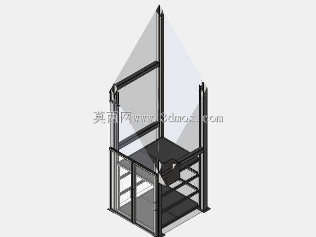 Elevador para material prima