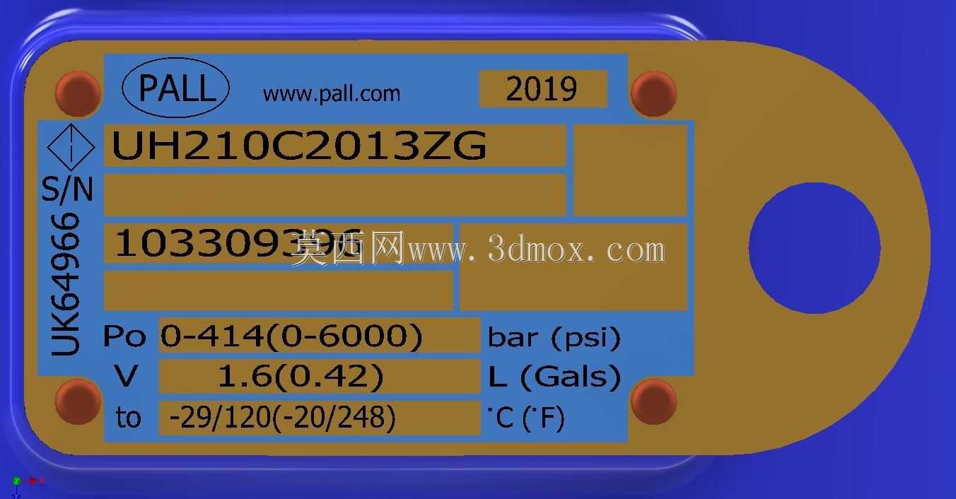 PALL UH210ϵ�и�ѹ������230L pm-414 BAR 6000psi.ipt