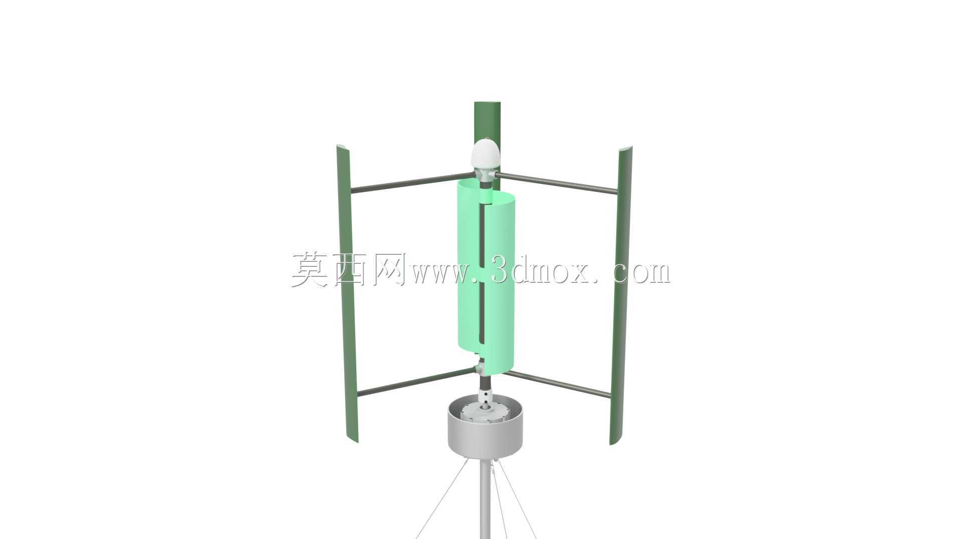 混合式垂直风力涡轮机