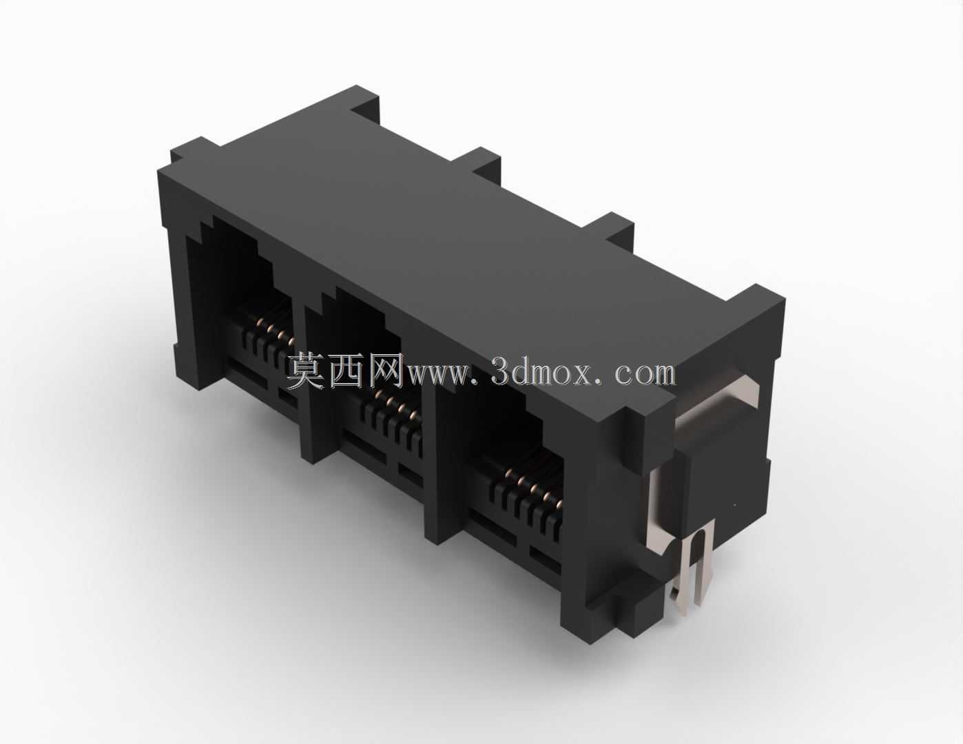 ��������ģ�黯������3�˿ڣ�6P6C��RJ12-53B66-311101
