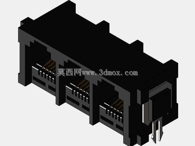 ��������ģ�黯������3�˿ڣ�6P6C��RJ12-53B66-311101