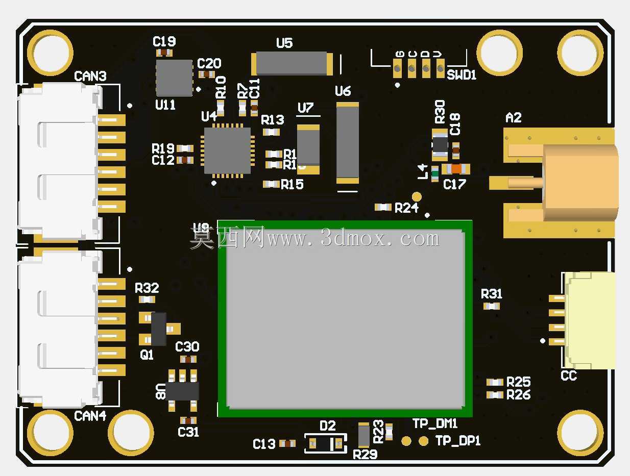 �����ⲿ����Ӳ����RaccoonLAB GNSS��ZED-F9P��MAG BARO