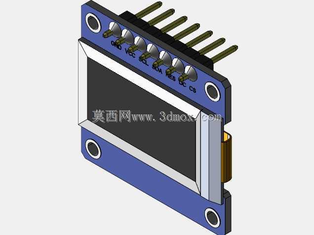 全彩0.96英寸Arduino,树莓派OLED显示模块128x64