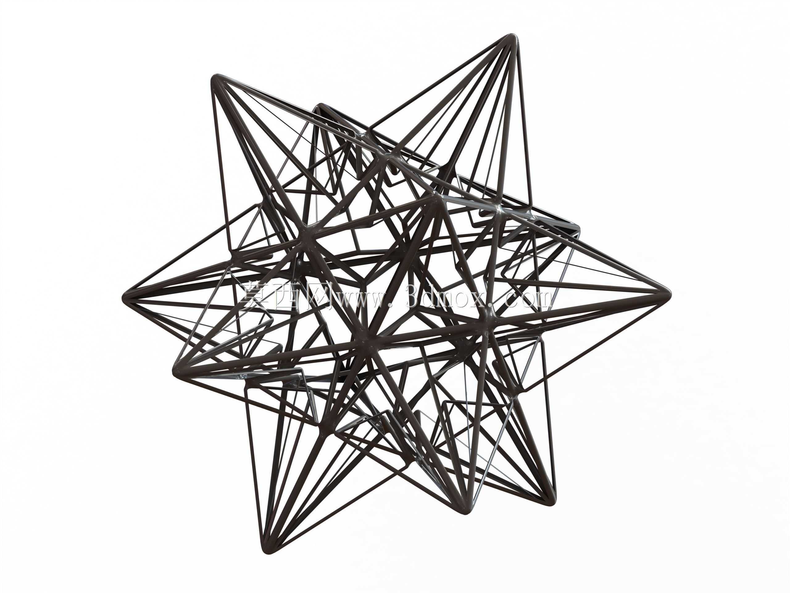 Wireframe Shape Great��ʮ����3D��ӡģ��