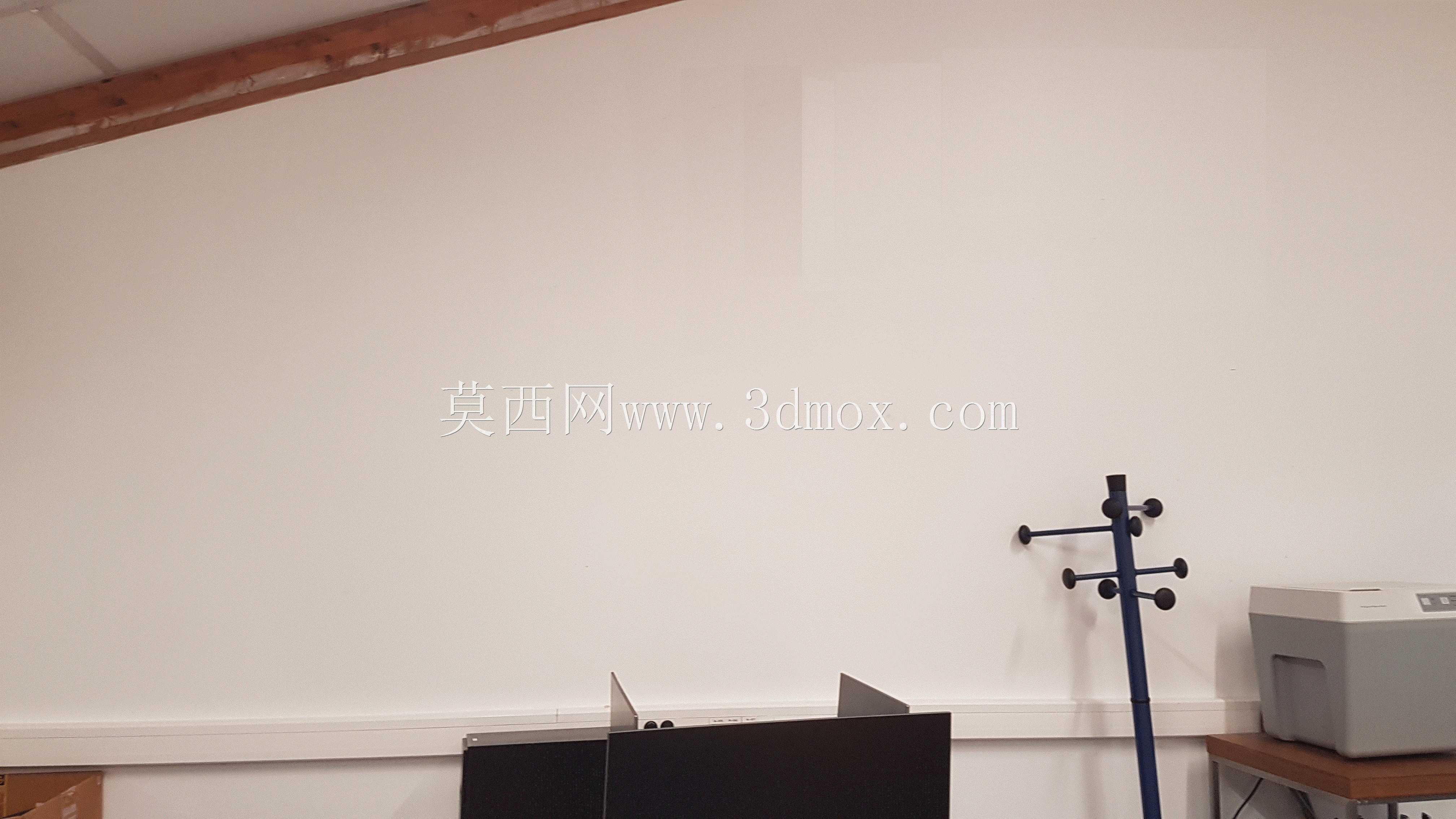 孔激光切割效果3D,用于墙壁的激光切割