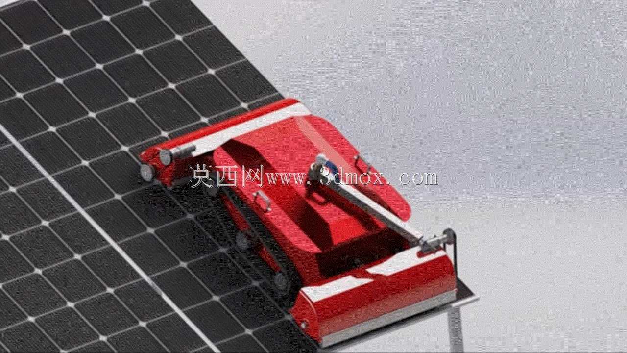 自动太阳能电池板清洁器