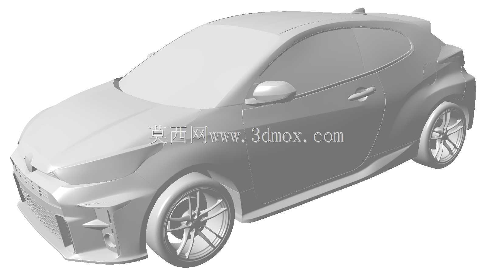 丰田GR Yaris 2022固体CFD或3D打印3D模型