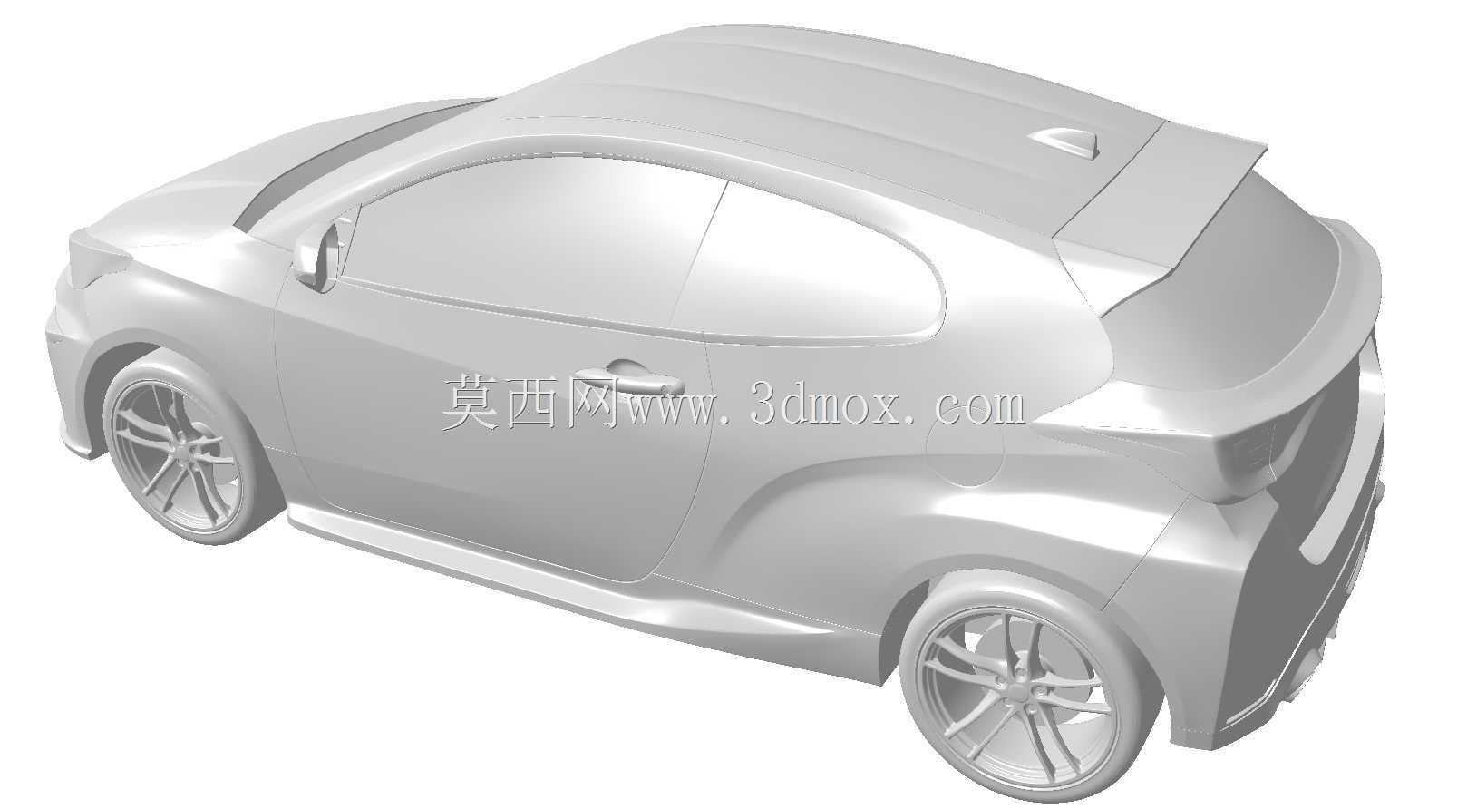 丰田GR Yaris 2022固体CFD或3D打印3D模型