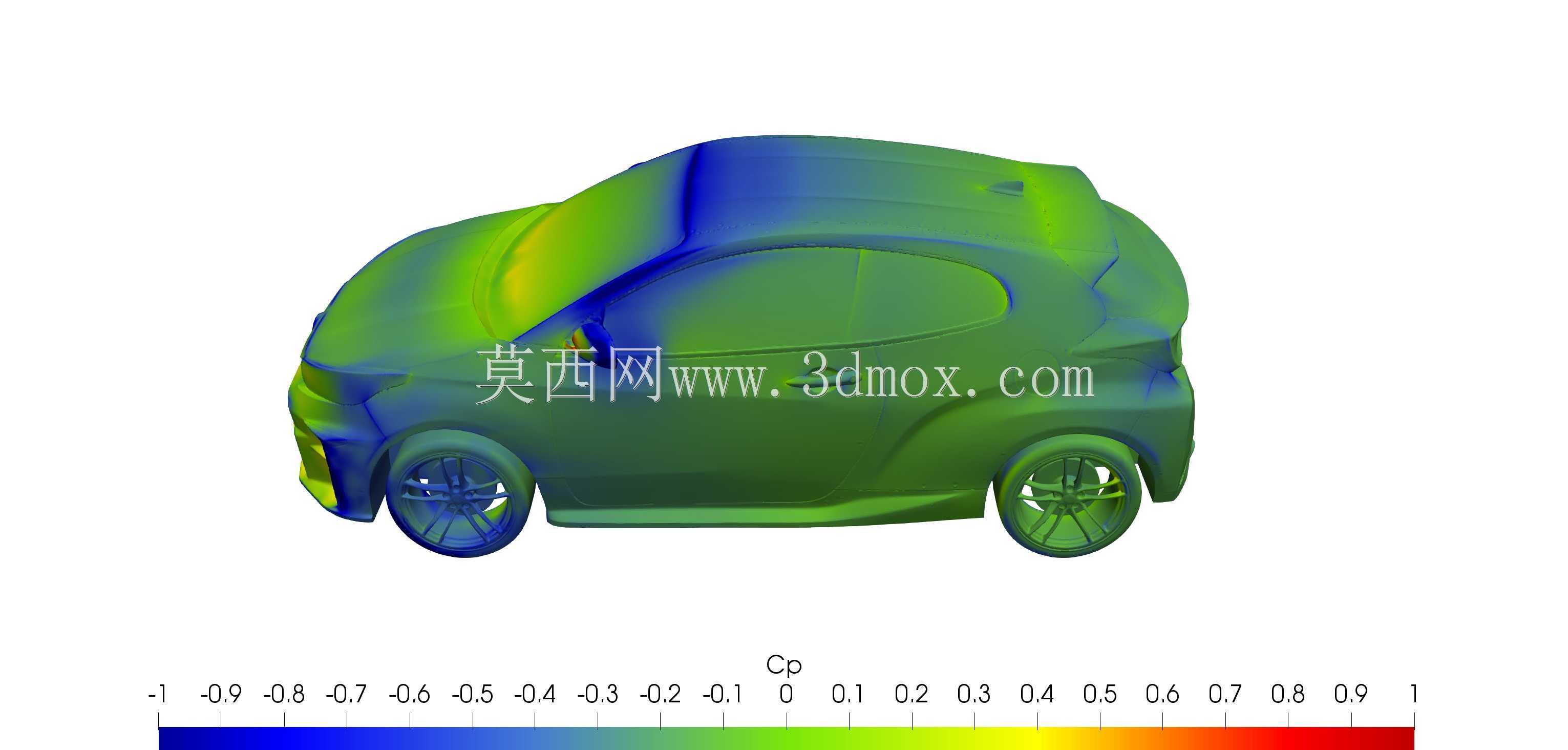 丰田GR Yaris 2022固体CFD或3D打印3D模型