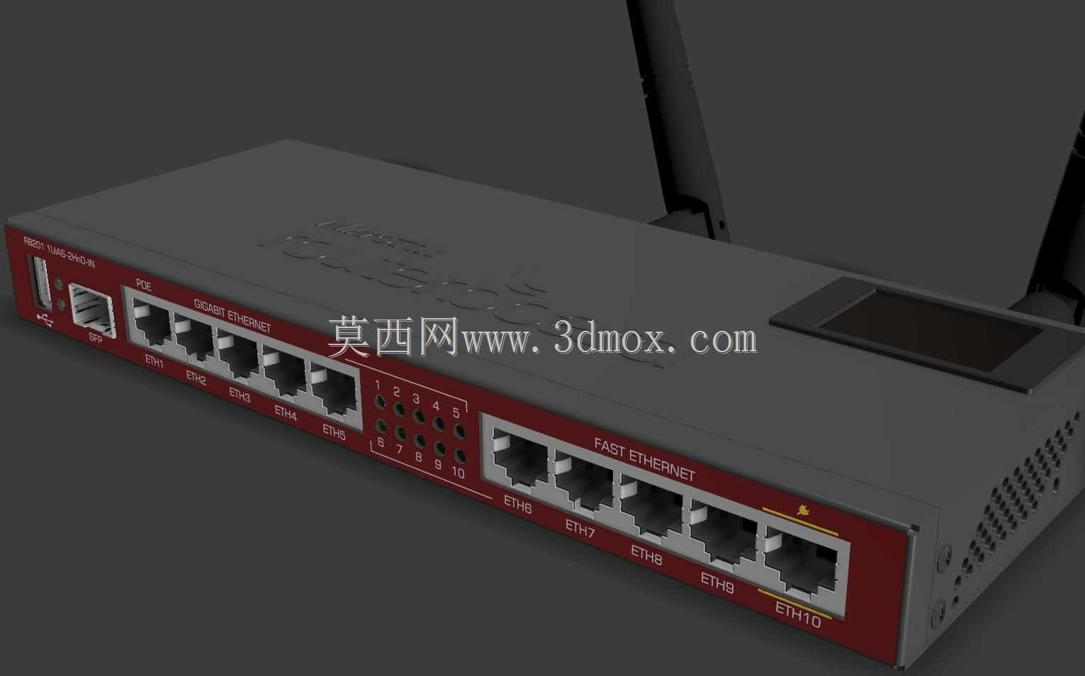 Mikrotik路由器板RB201UiAS-2HnD-IN