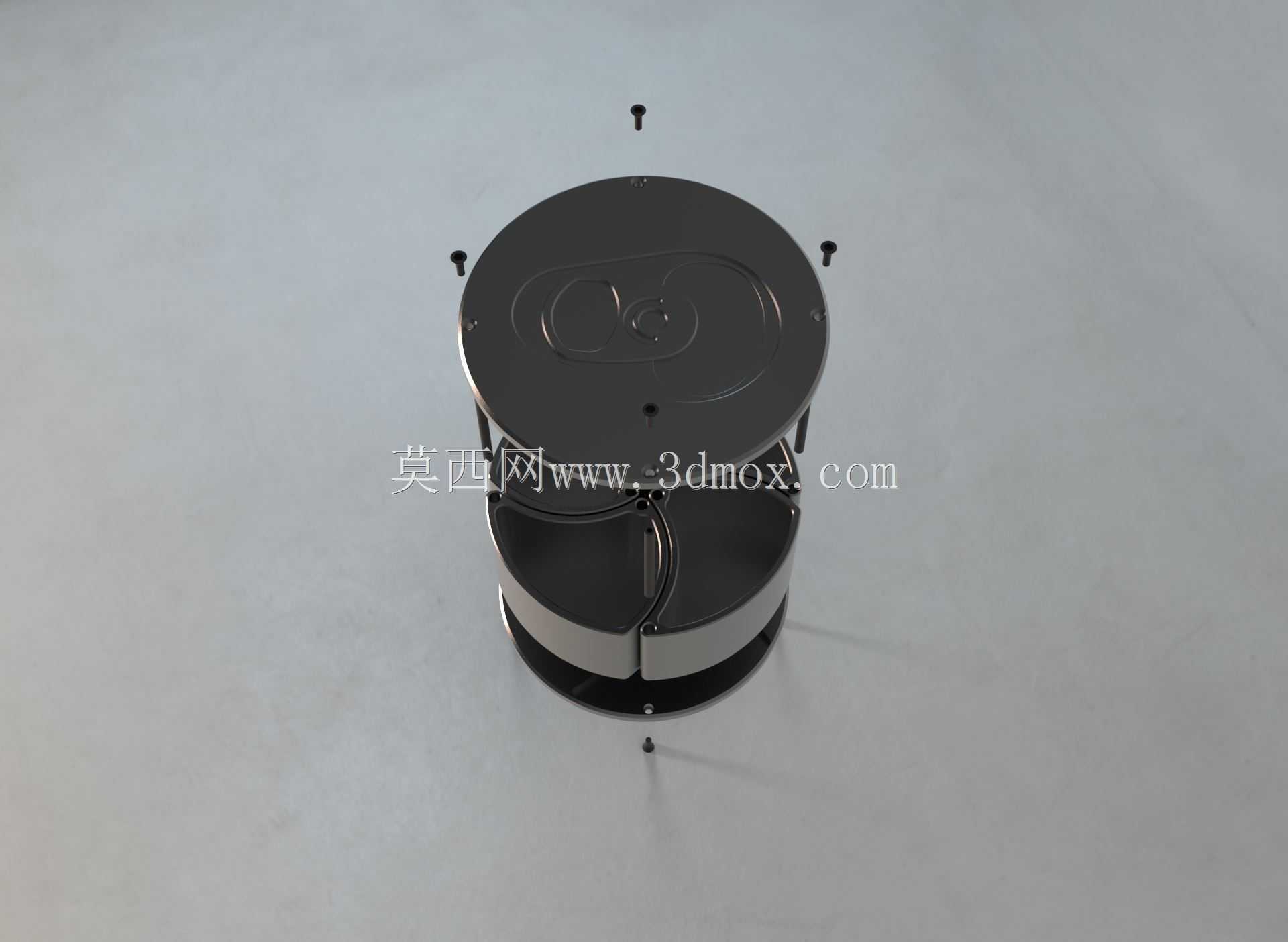 储物箱模型3D打印模型