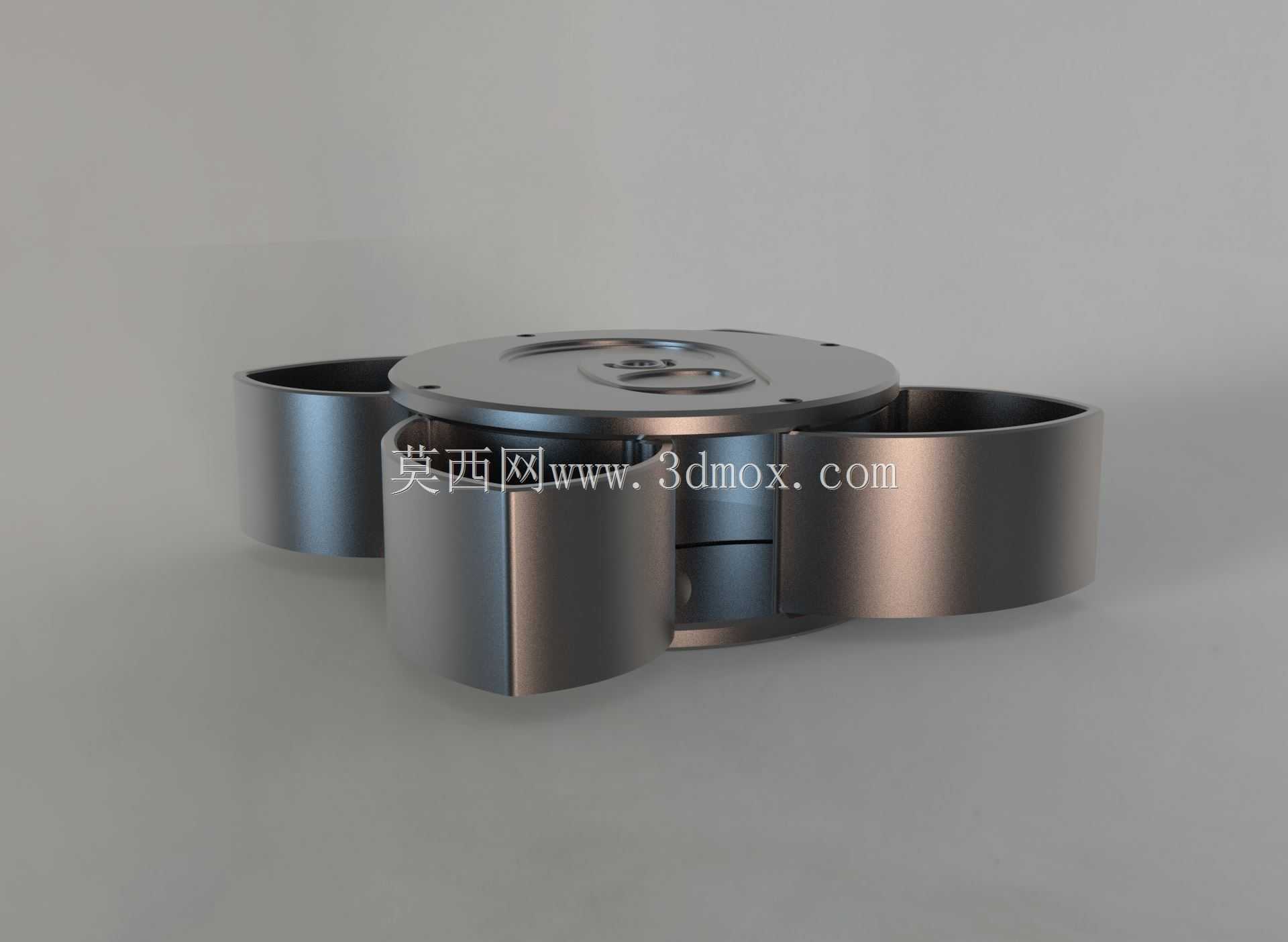 储物箱模型3D打印模型
