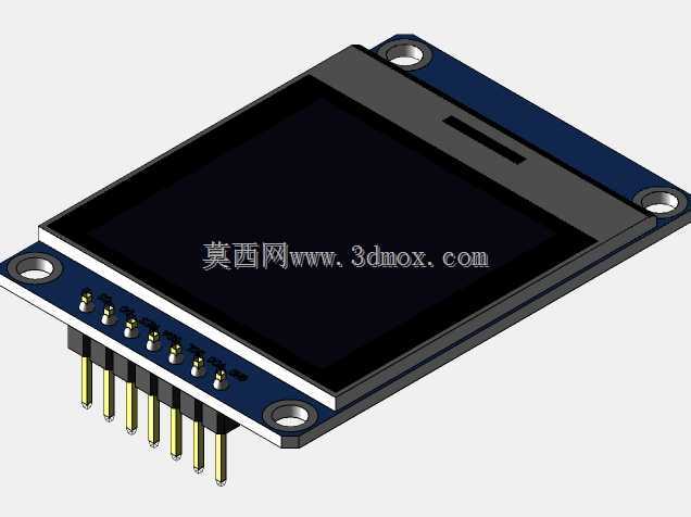 黄色128x128 OLED模块SPI I2C Arduino,树莓派1.5英寸