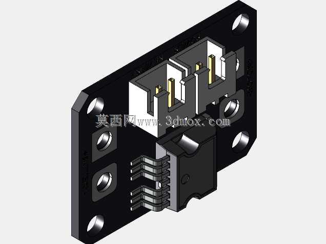 带跳线的大功率MOSFET板PCB