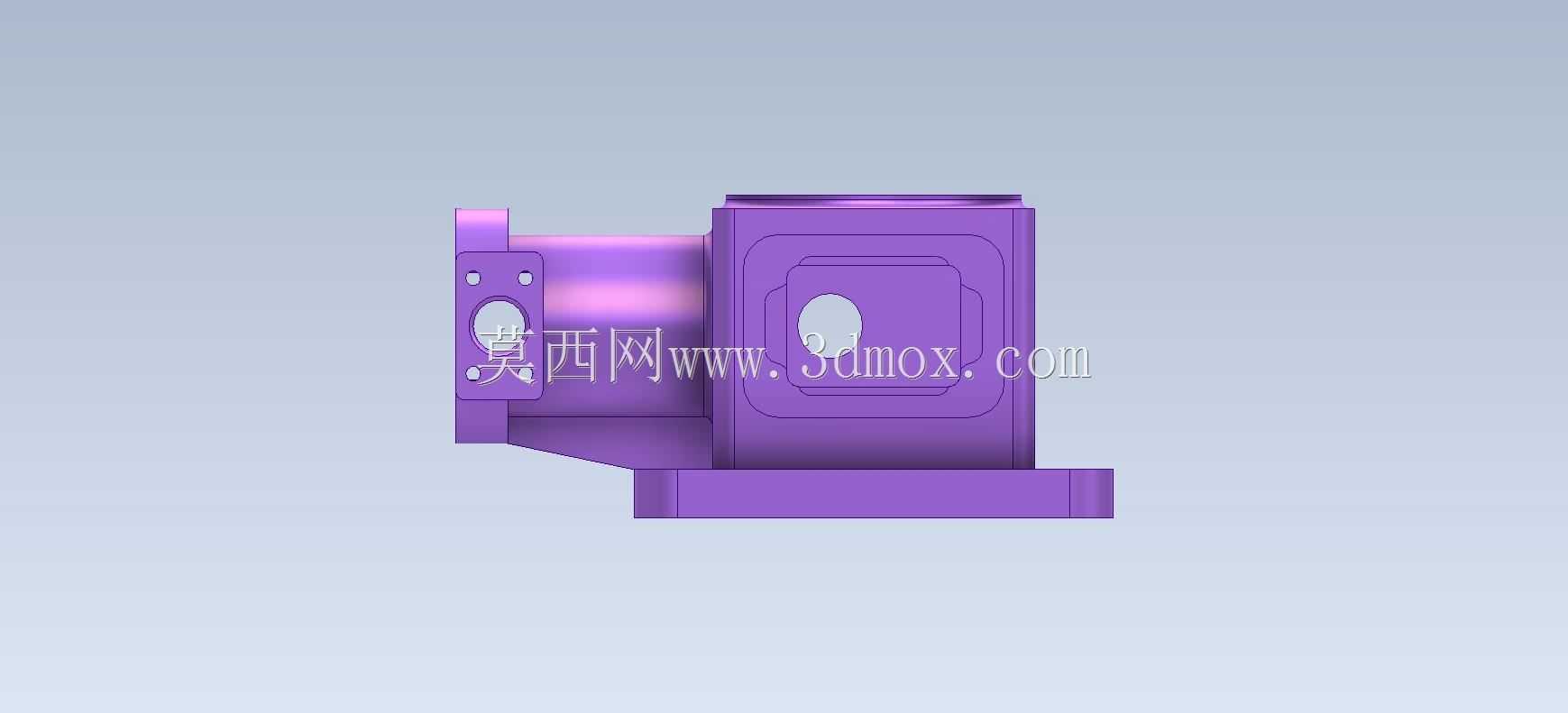 三维CAD基础练习/箱体和壳体零件绘图建模-泵体/Cuerpo de Bomba/Autodesk Inventor Pro