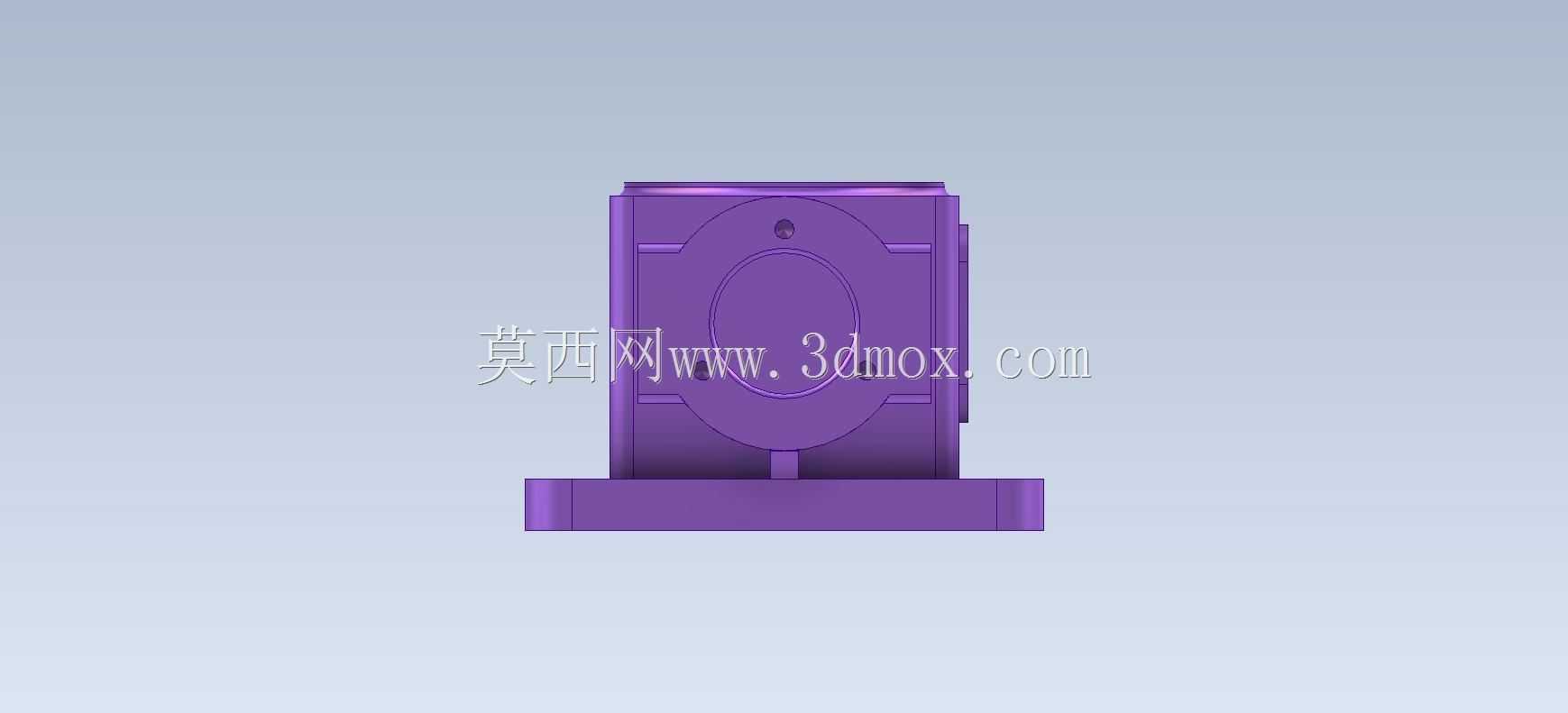 三维CAD基础练习/箱体和壳体零件绘图建模-泵体/Cuerpo de Bomba/Autodesk Inventor Pro