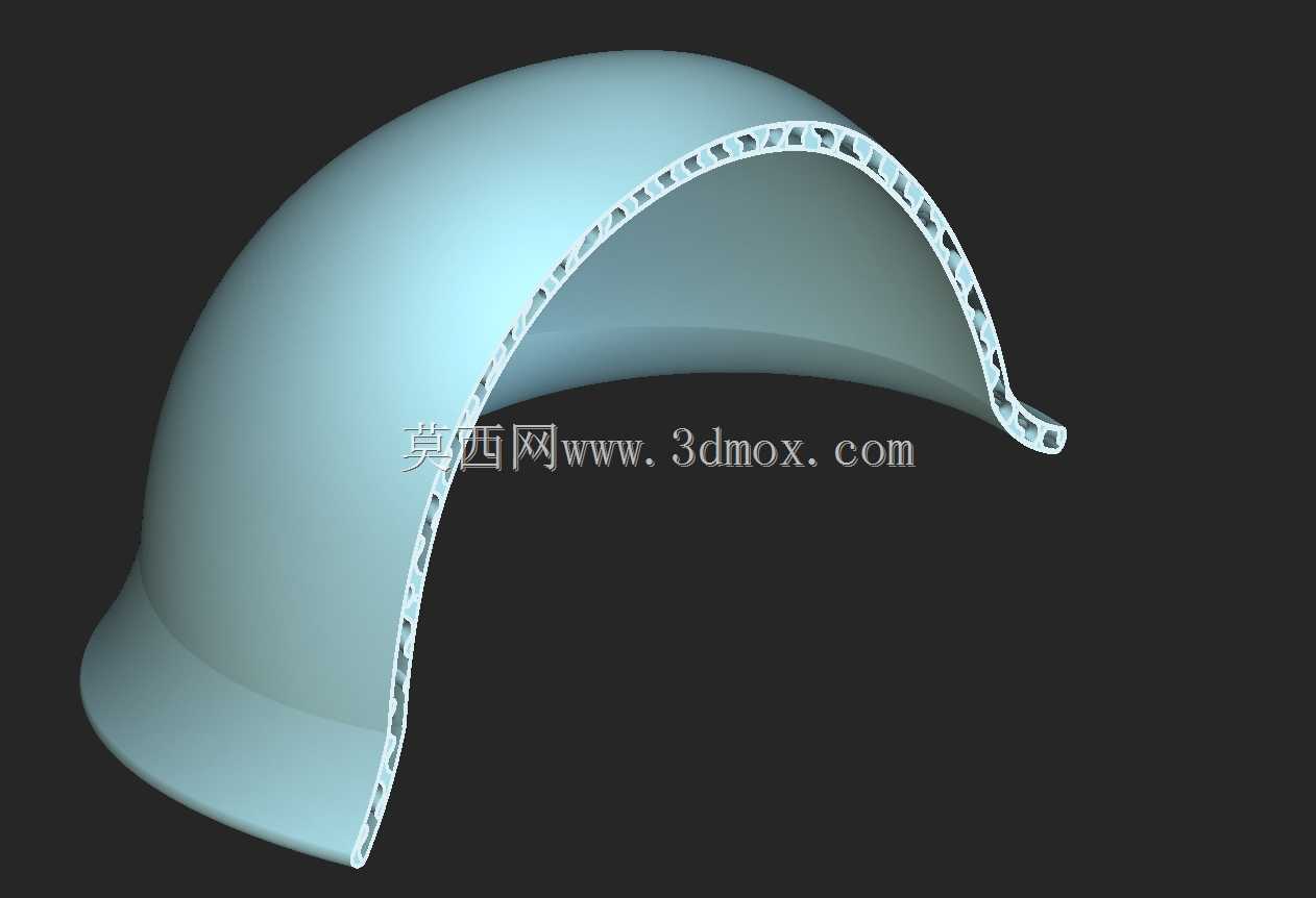 晶格/多孔结构头盔