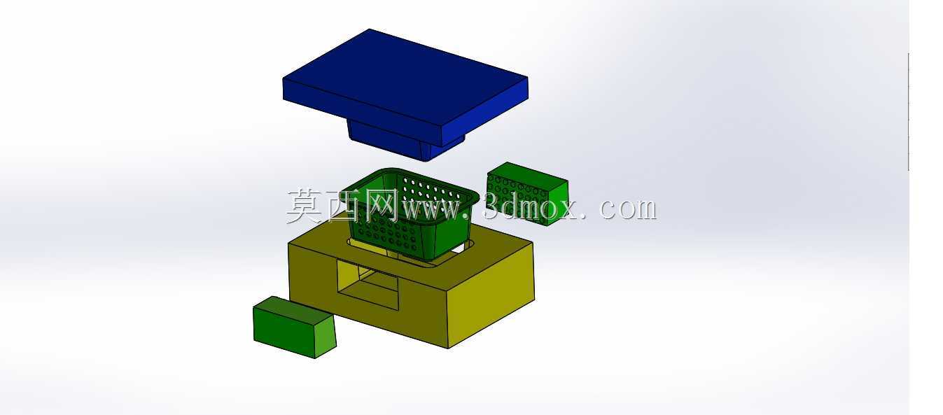 篮模(solidworks)