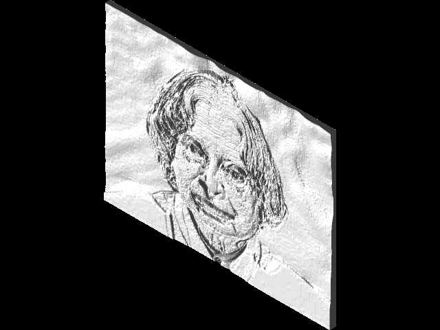 APJ Abdul Kalam��ʿ��Lithophane 3D��ӡģ��
