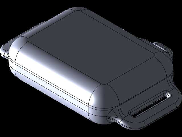 电子外壳CAD模型