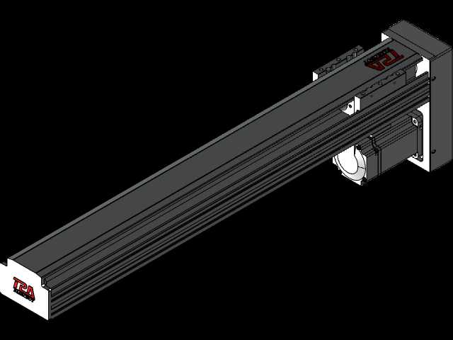 TPA HNR系列电动滚珠丝杠直线滑动执行机构