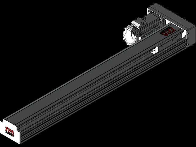TPA HNR系列电动滚珠丝杠直线滑动执行机构