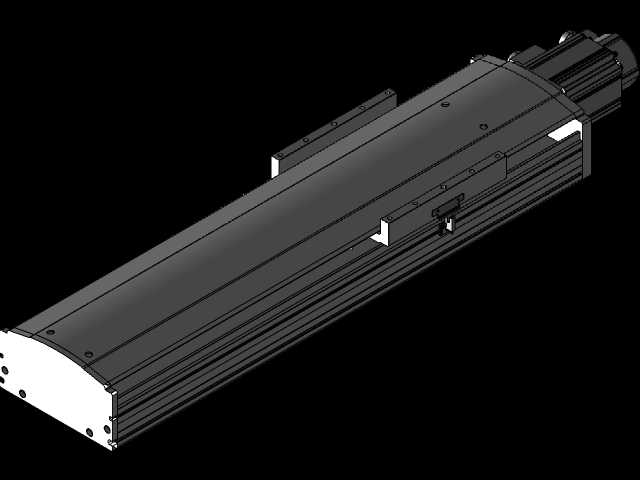 TPA HNR系列电动滚珠丝杠直线滑动执行机构
