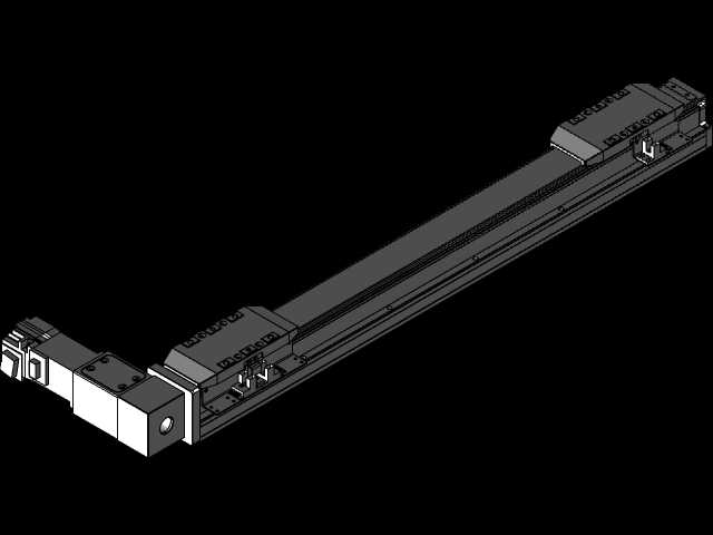 TPA GCBS系列双滑动带驱动内置轨道线性执行器