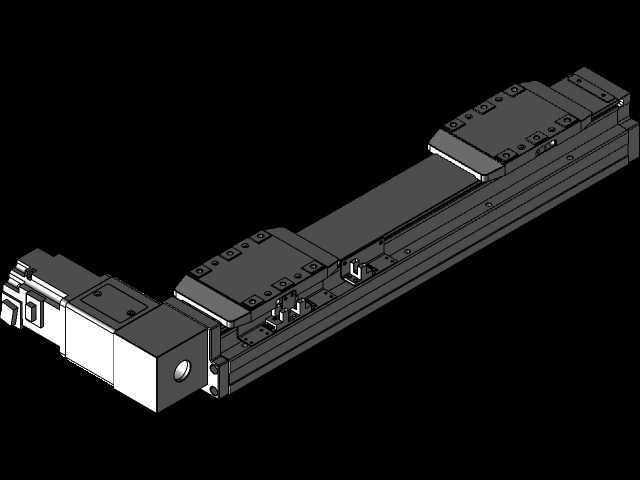 TPA GCBS系列双滑动带驱动内置轨道线性执行器