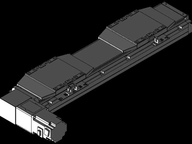 TPA GCBS系列双滑动带驱动内置轨道线性执行器