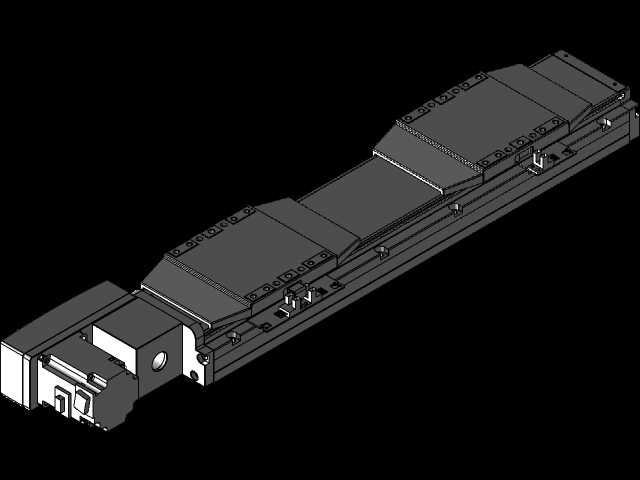 TPA GCBS系列双滑动带驱动内置轨道线性执行器