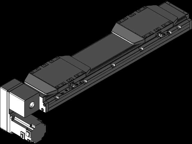 TPA GCBS系列双滑动带驱动内置轨道线性执行器