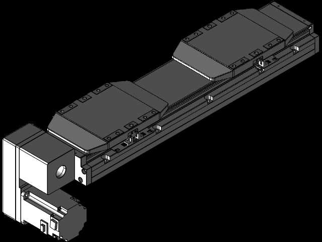 TPA GCBS系列双滑动带驱动内置轨道线性执行器