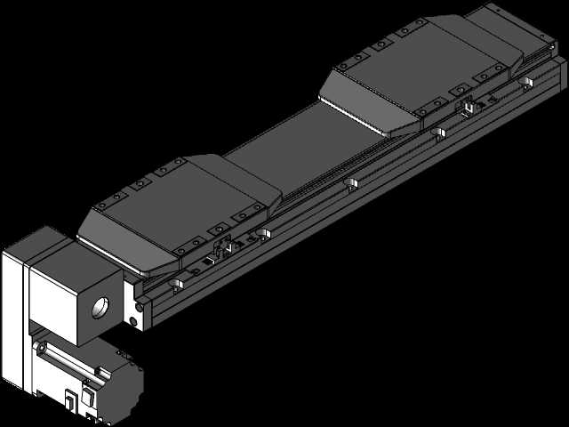 TPA GCBS系列双滑动带驱动内置轨道线性执行器
