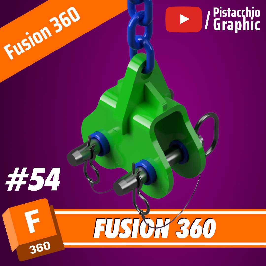 #54夹钳起重机|Fusion 360|Pistacchio Graphic