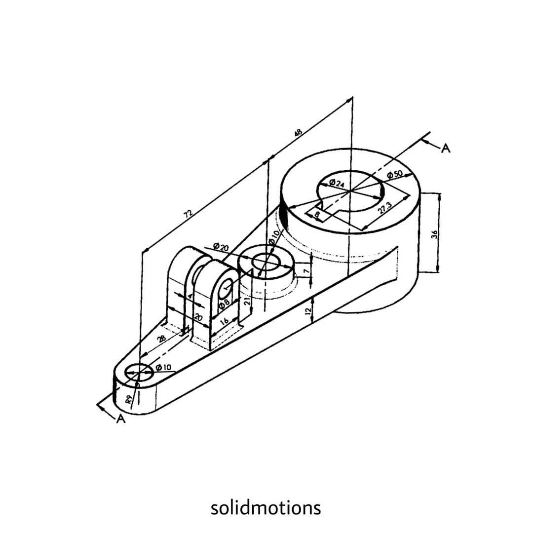 三维CAD基本练习/Autodesk Inventor Pro