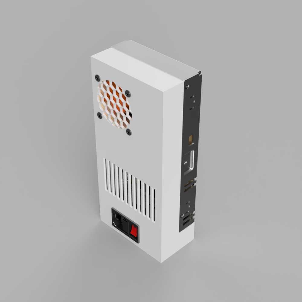 LRS-350 PSU DIN导轨组件