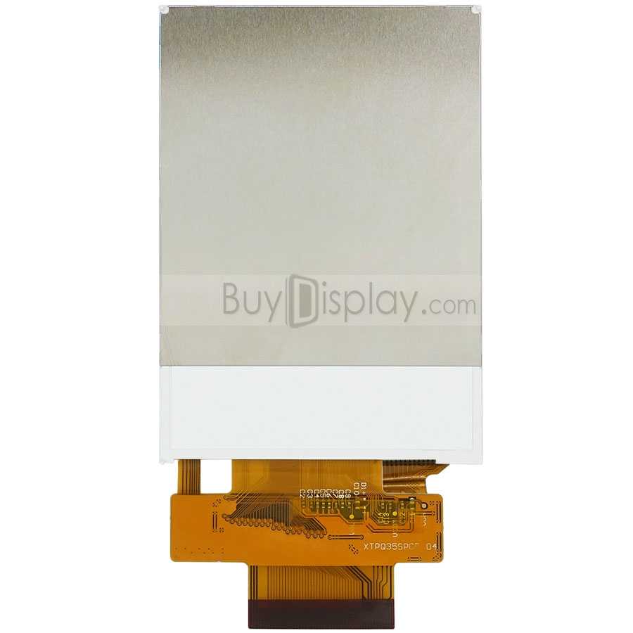 串行SPI 3.5“TFT LCD模块,320x480,OPTL触摸屏,ILI9488