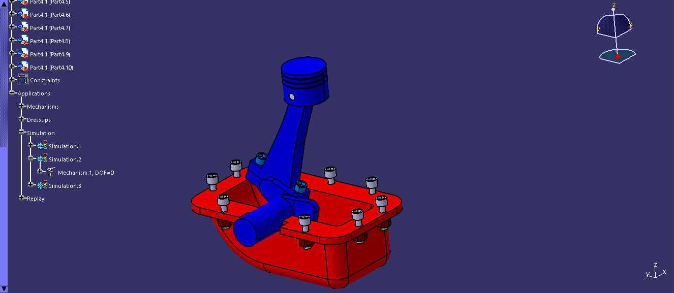 单缸内燃机