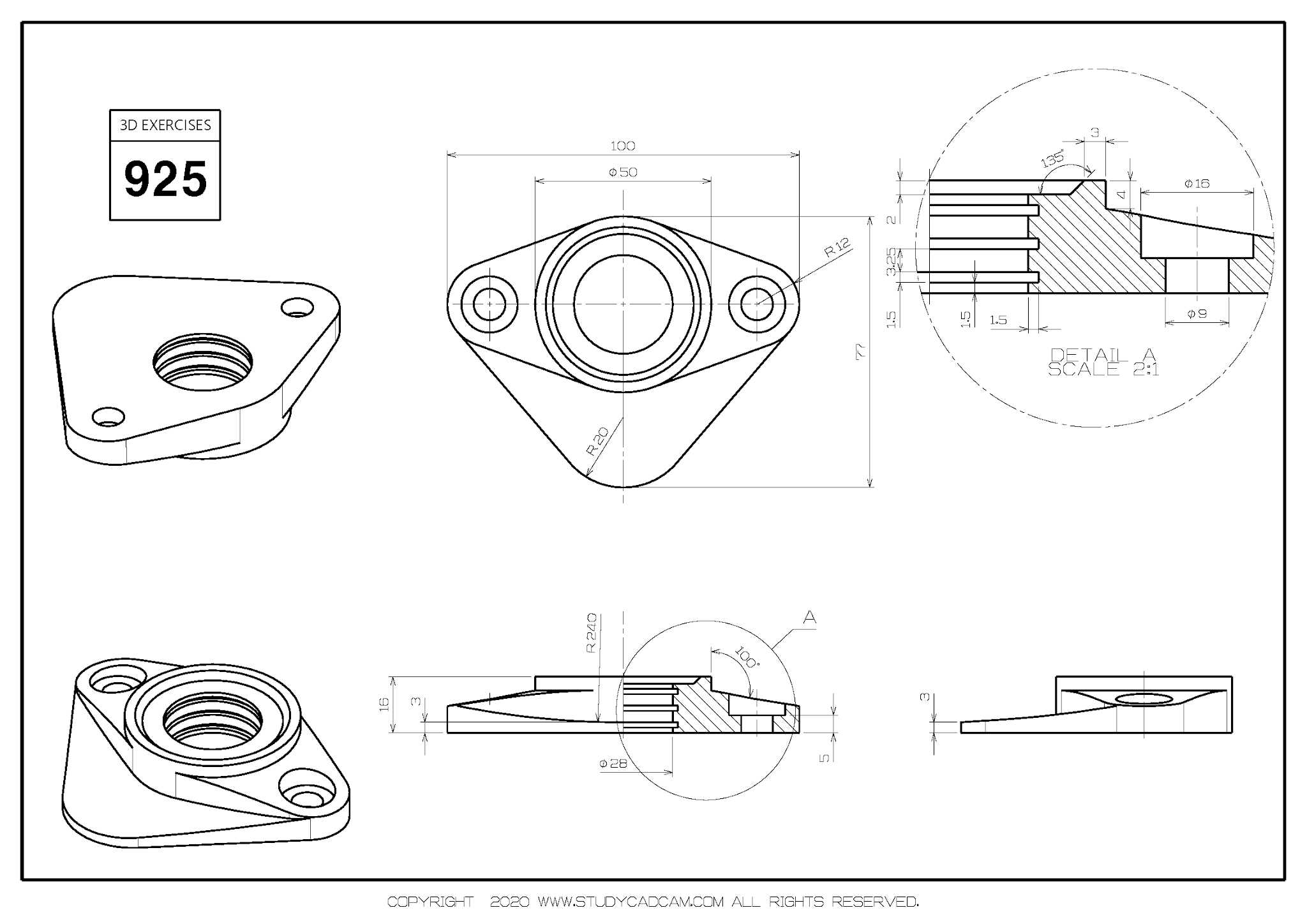 Studycadcam��άCAD��ϰ925/Autodesk Inventor Pro