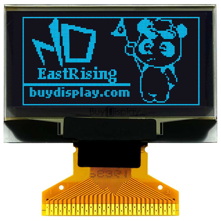 串行SPI 1.3\“128x64 OLED显示模块SSD1306,带焊接FPC