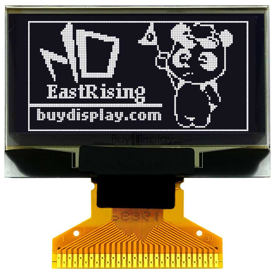 串行SPI 1.3\“128x64 OLED显示模块SSD1306,带焊接FPC